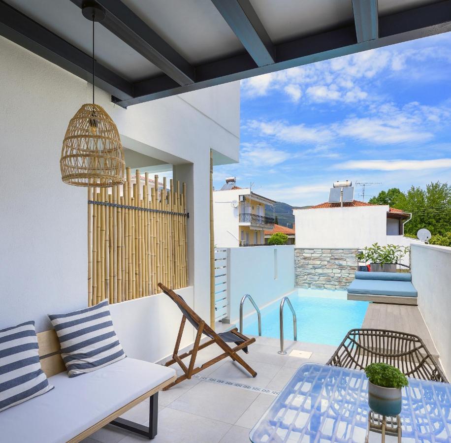 Alea Suites -Adults Only And Kids 14 Plus Asproválta Luaran gambar