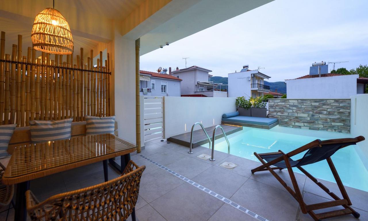 Alea Suites -Adults Only And Kids 14 Plus Asproválta Luaran gambar