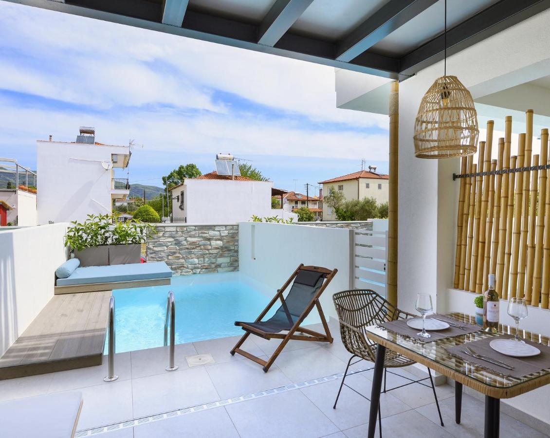 Alea Suites -Adults Only And Kids 14 Plus Asproválta Luaran gambar