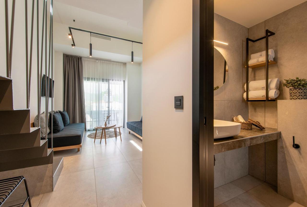 Alea Suites -Adults Only And Kids 14 Plus Asproválta Luaran gambar